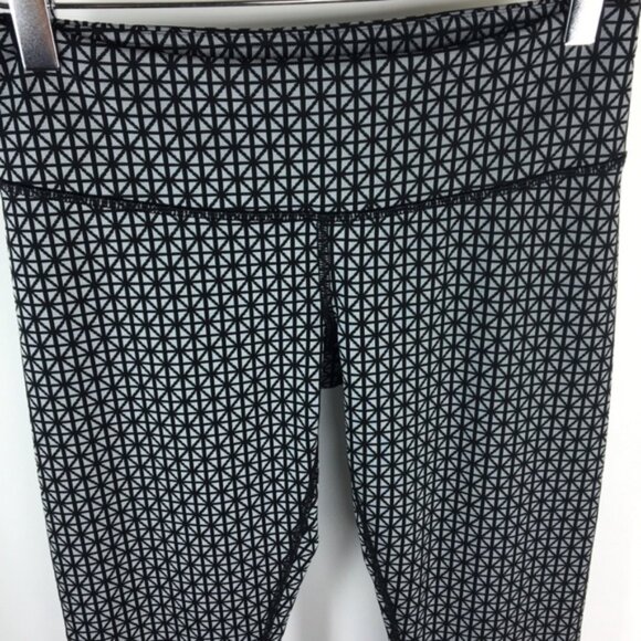 Lululemon Wunder Under Tri Geo Silver Spoon I Size 4 - Picture 4 of 8